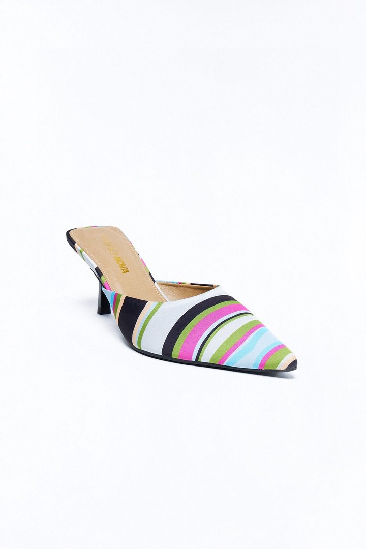 Posh 3″ Stiletto Pumps - Multi Color