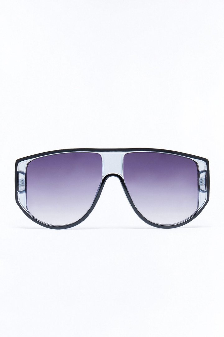 Top Model Sunglasses - Black/Grey