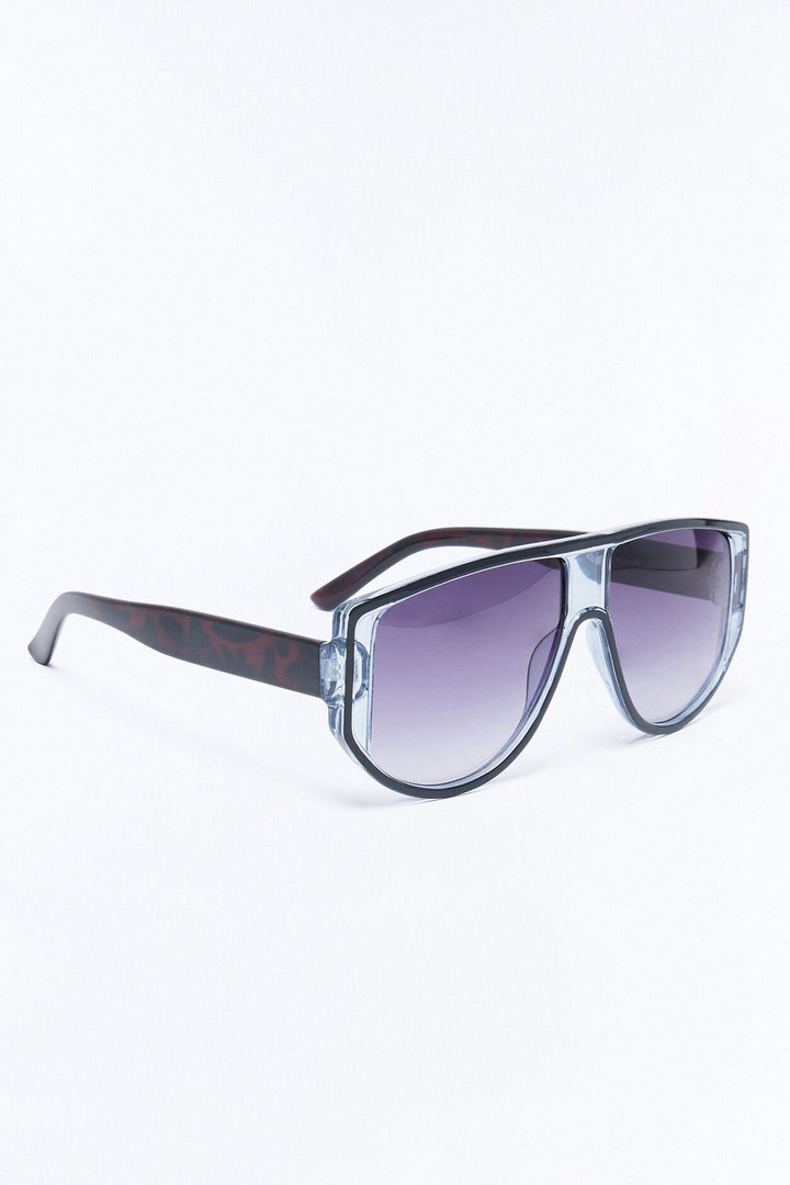 Top Model Sunglasses - Black/Grey