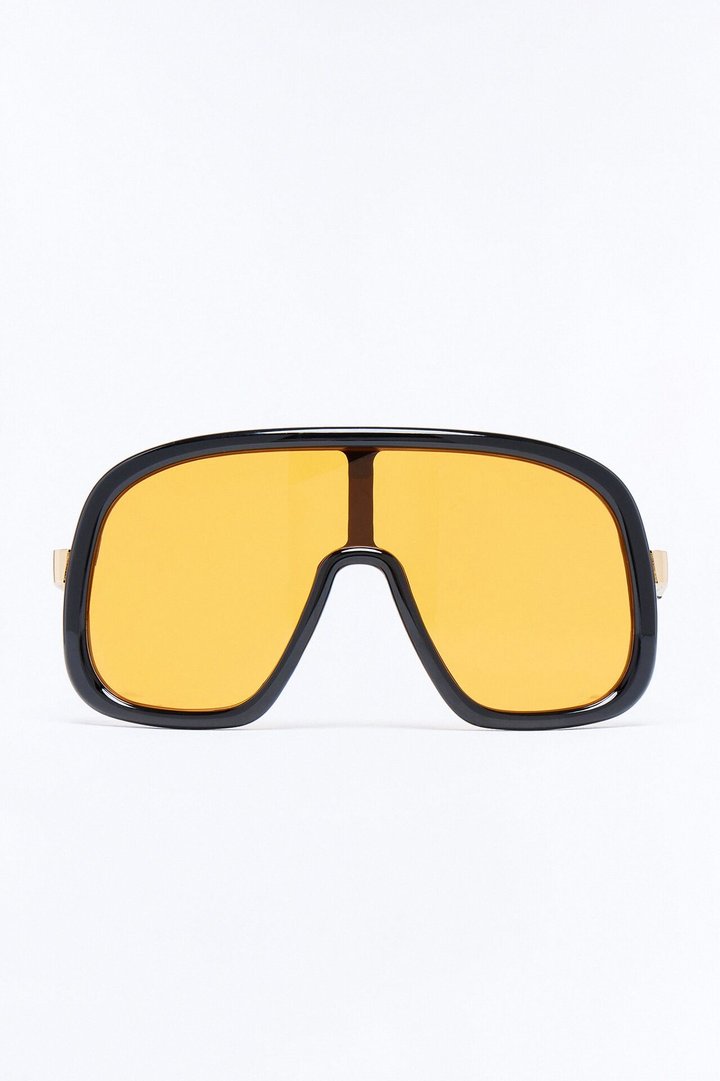 In Crowd Sunglasses - Black/Yellow