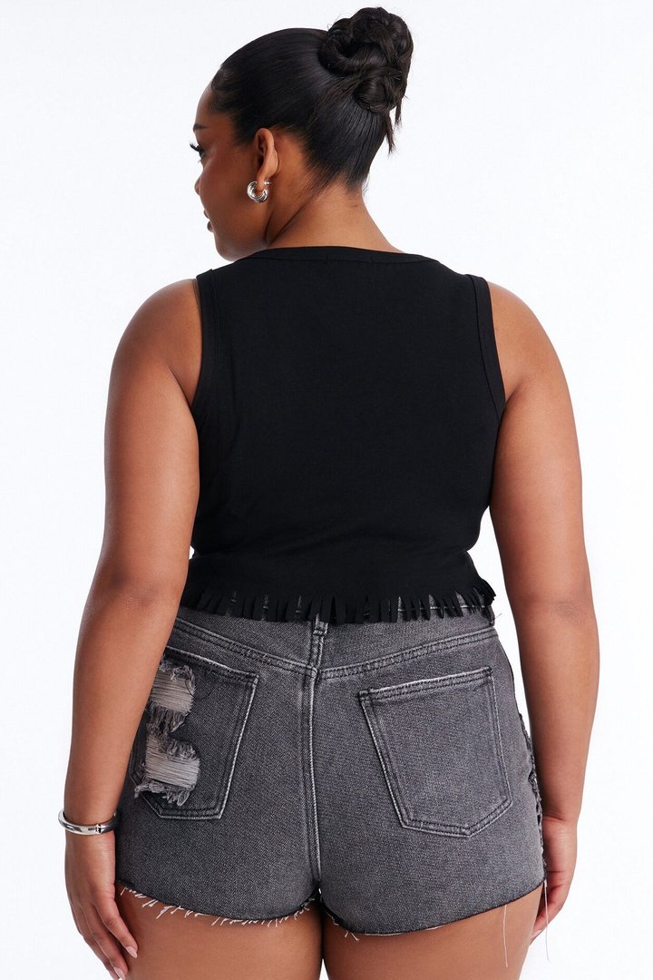 Howdy Honey Tank Top - Black