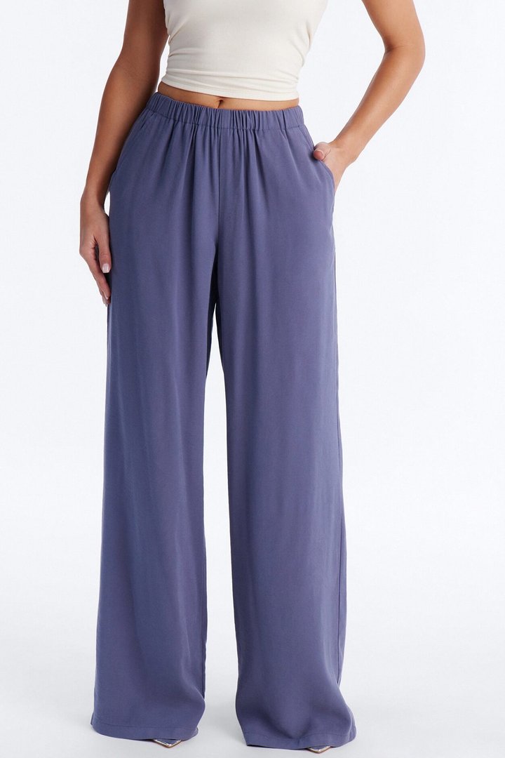 Coffee Break Straight Leg Pant 33″ - Navy