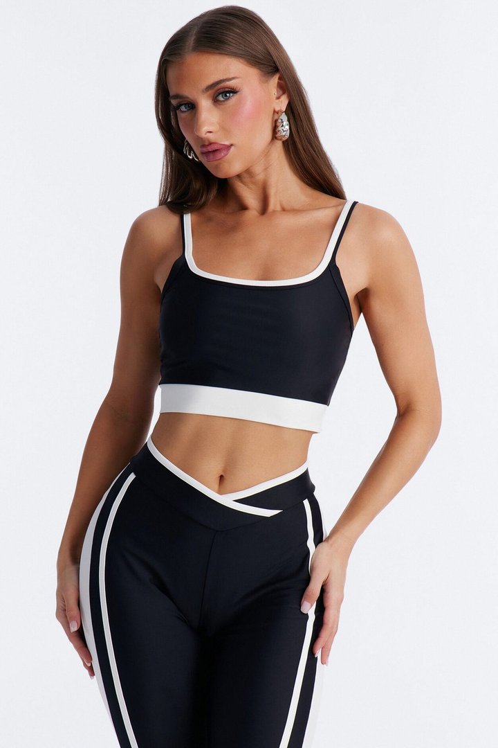 Workout Babe Flare Legging Set - Black