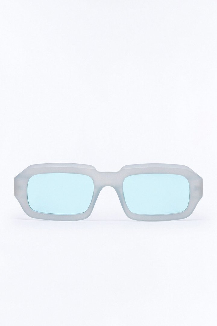 Stormy Square Sunglasses - Blue
