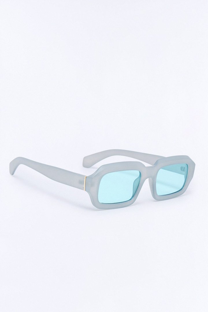 Stormy Square Sunglasses - Blue
