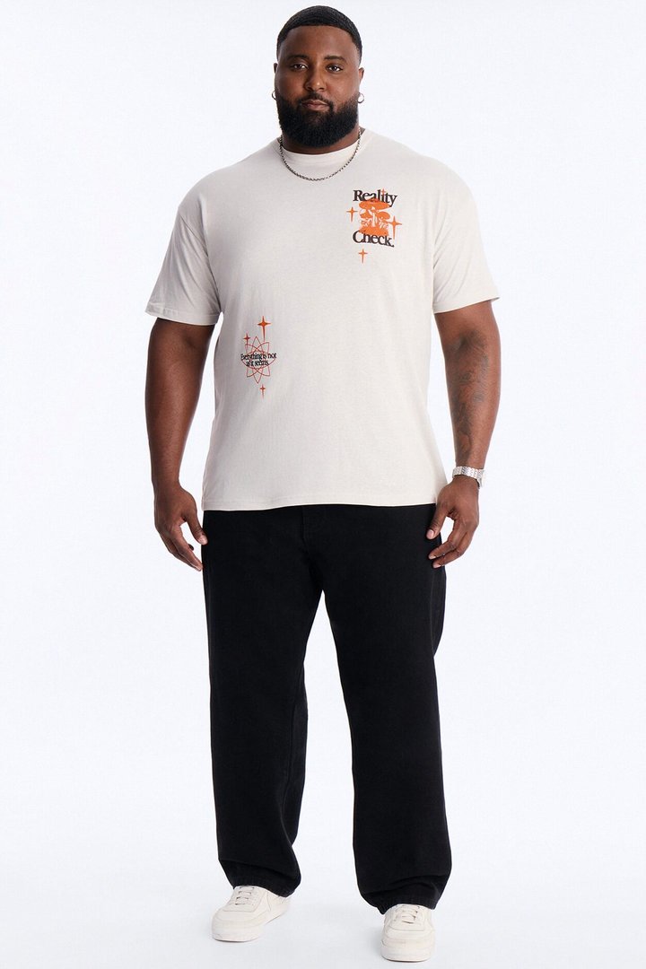 Reality Check Daily Short Sleeve Tee - Grey