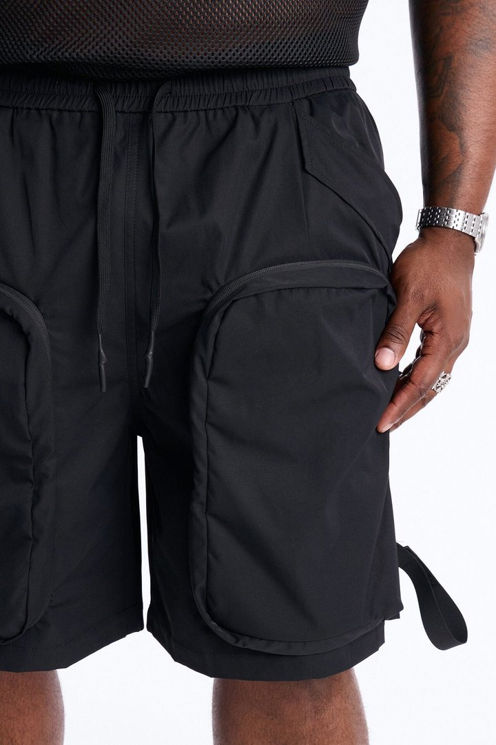 Relaxed Runyon Tech Short - Black