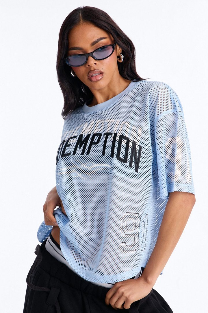 Redemption 91 Open Mesh Jersey - Light Blue