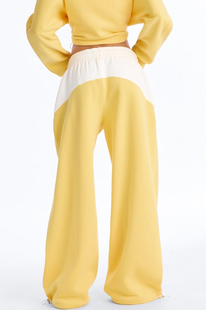 Comfort Coded Fleece Lounge Pant - Yellow