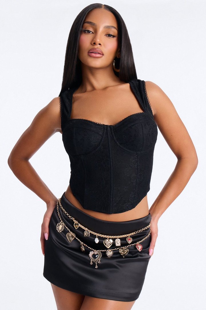 Loved All Around Chain Belt - Antique Gold