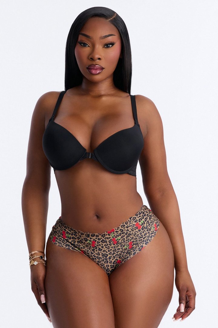 Daily Catch Cheeky Panty - Leopard