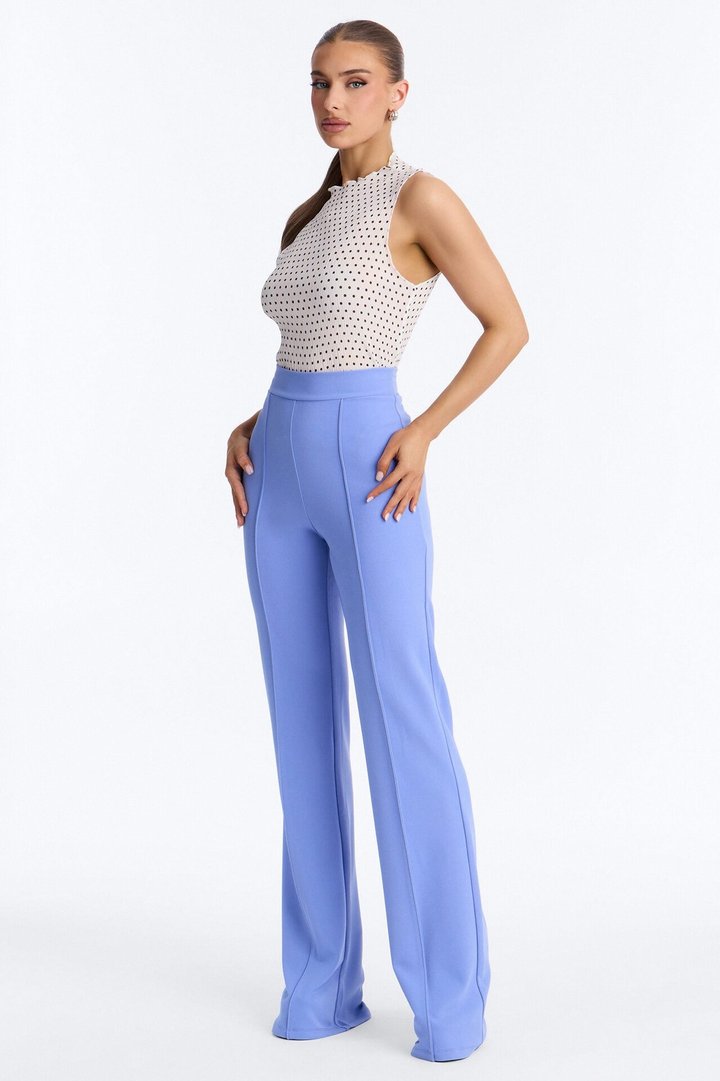 Tall Victoria High Waisted Dress Pants - Periwinkle