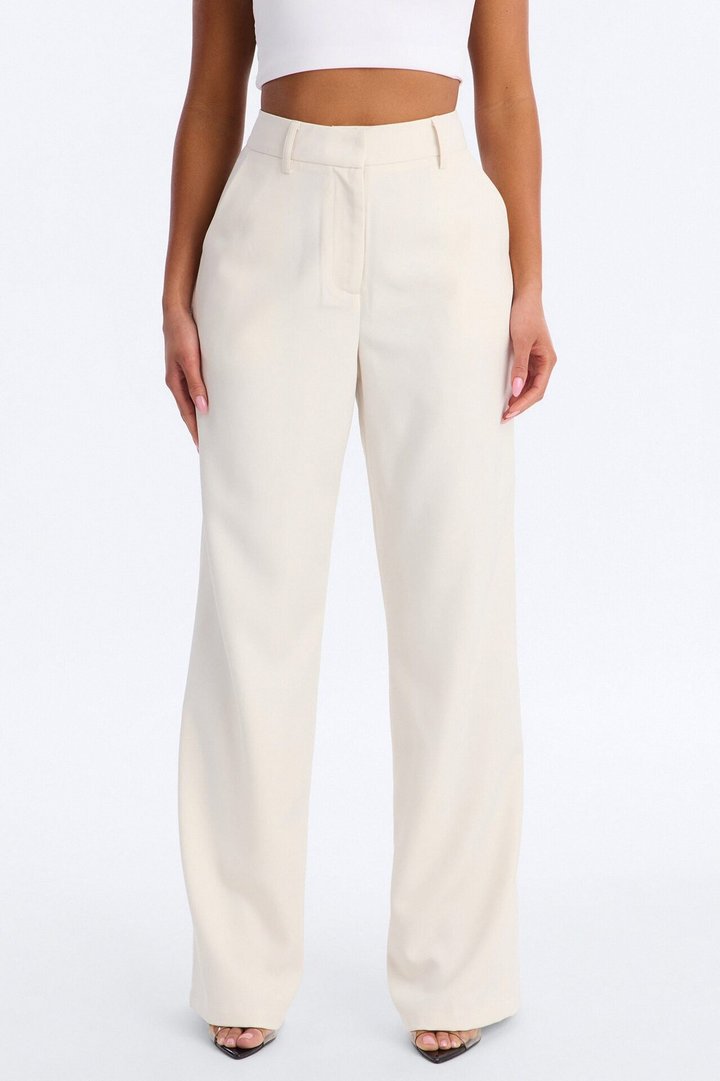Make No Mistake Trouser - Ivory