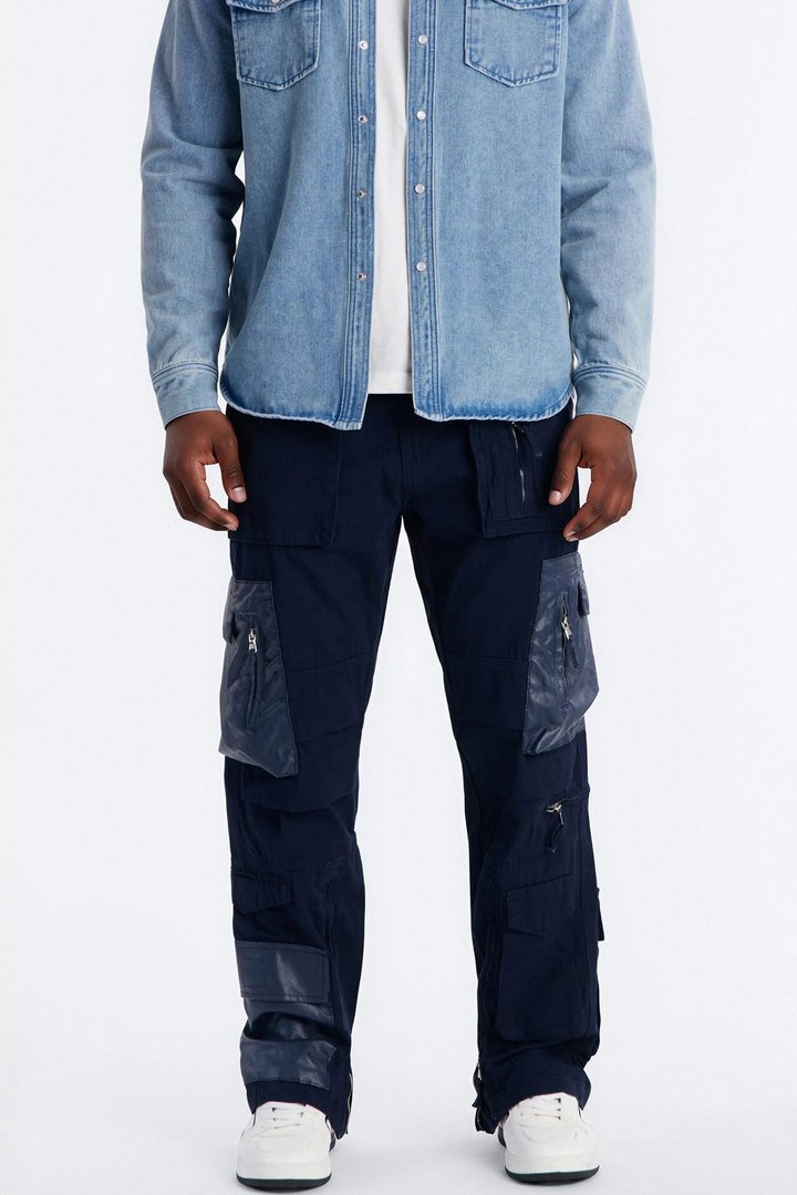 Straight Citadel Expedition Cargo Pant - Blue