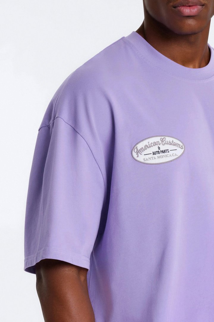 Boxy Gas Station Boxy Tee - Purple