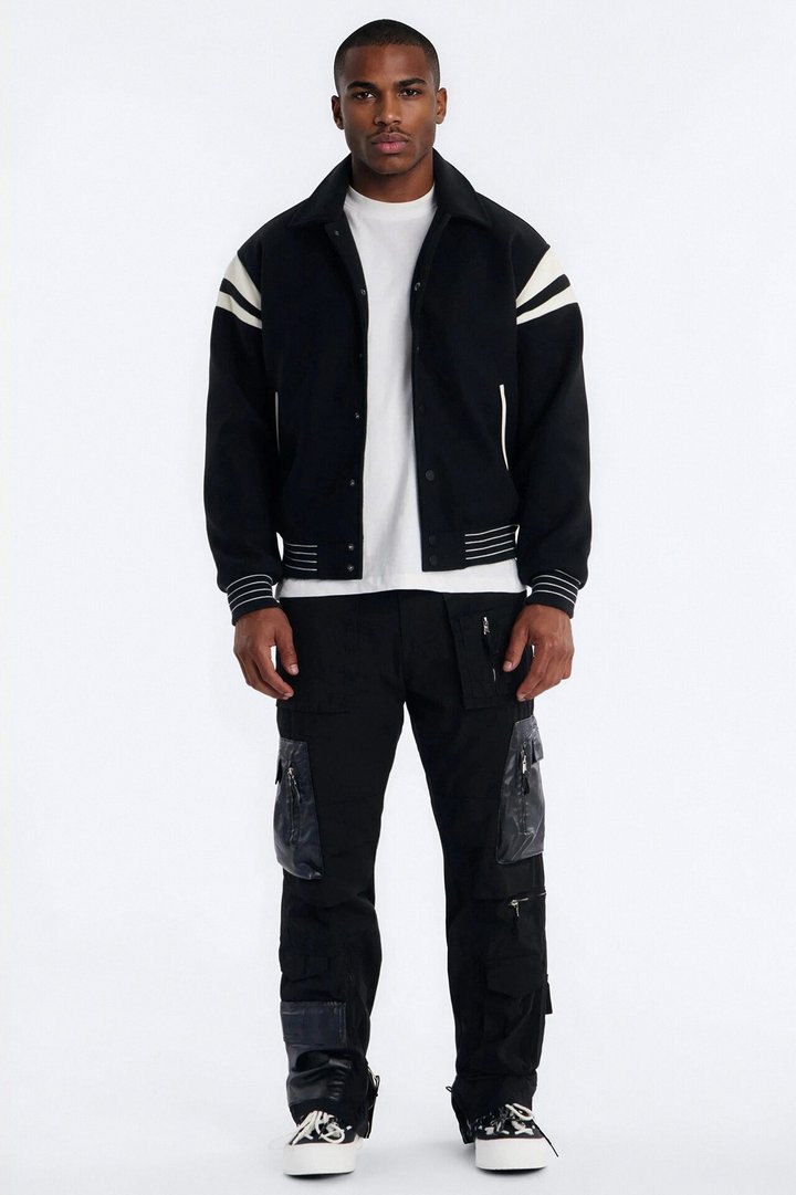 Straight Citadel Expedition Cargo Pant - Black
