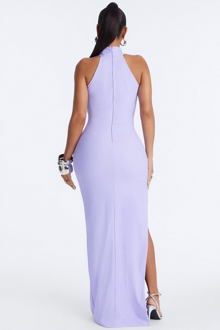 Roxy Form Double Lined Maxi Dress - Purple