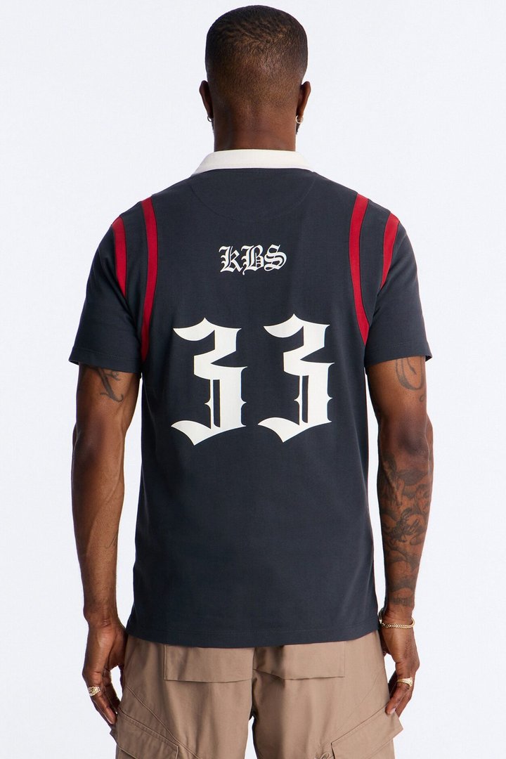 Relaxed Still Moving Polo - Black