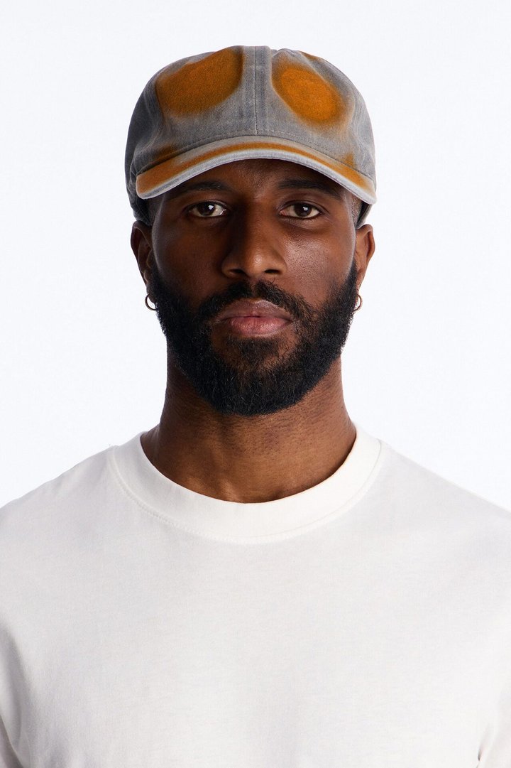 Toxic Happy Snapback Hat - Grey