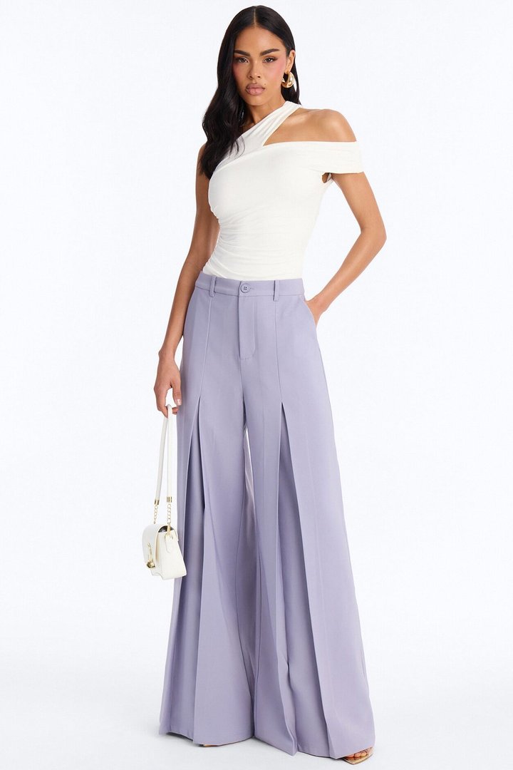 Been Here Before Ruched One Shoulder Bodysuit - White