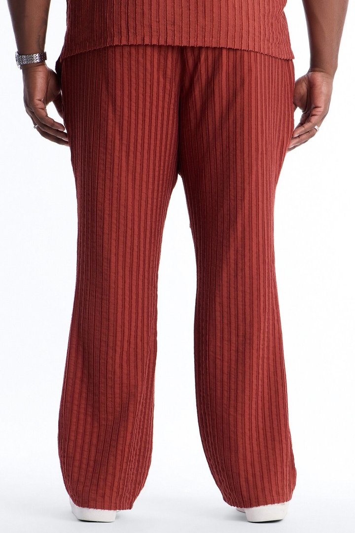 Straight Flare Aegean Pant - Rust
