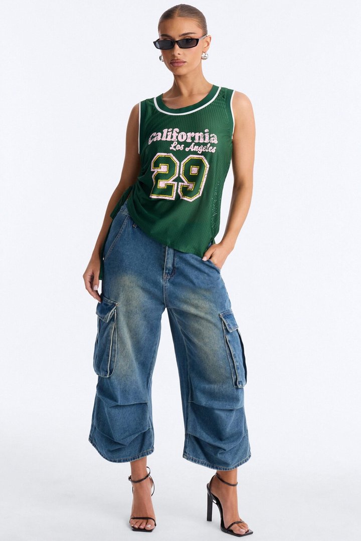 West Coast Sports Jersey Tank - Hunter