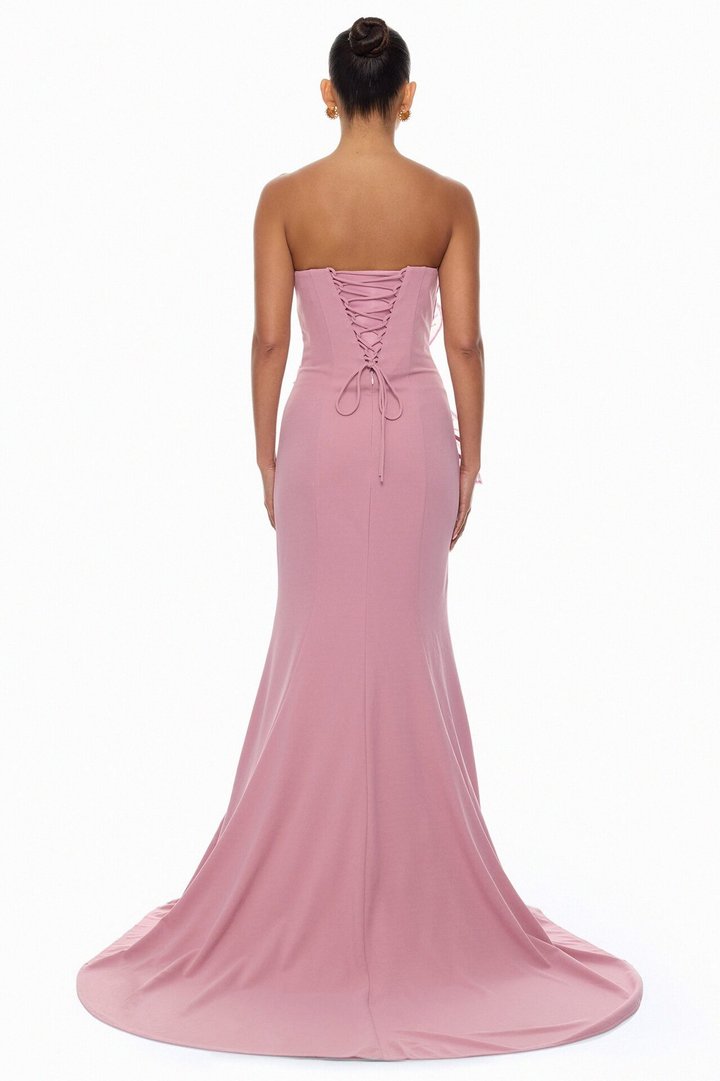 Katie Embellished Gown - Mauve