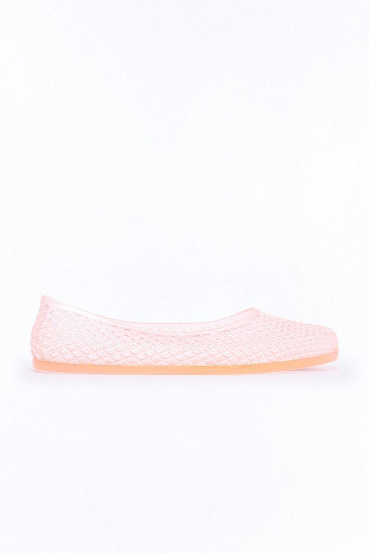 Sweets Jelly Ballet Flats - Pink