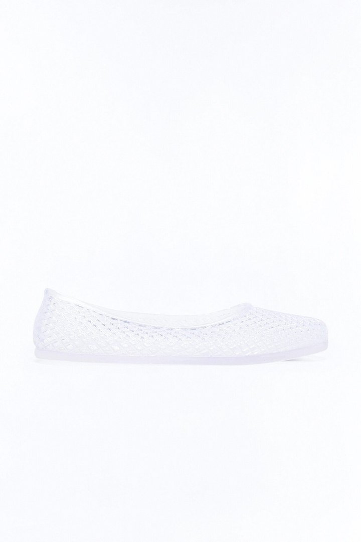 Sweets Jelly Ballet Flats - Clear
