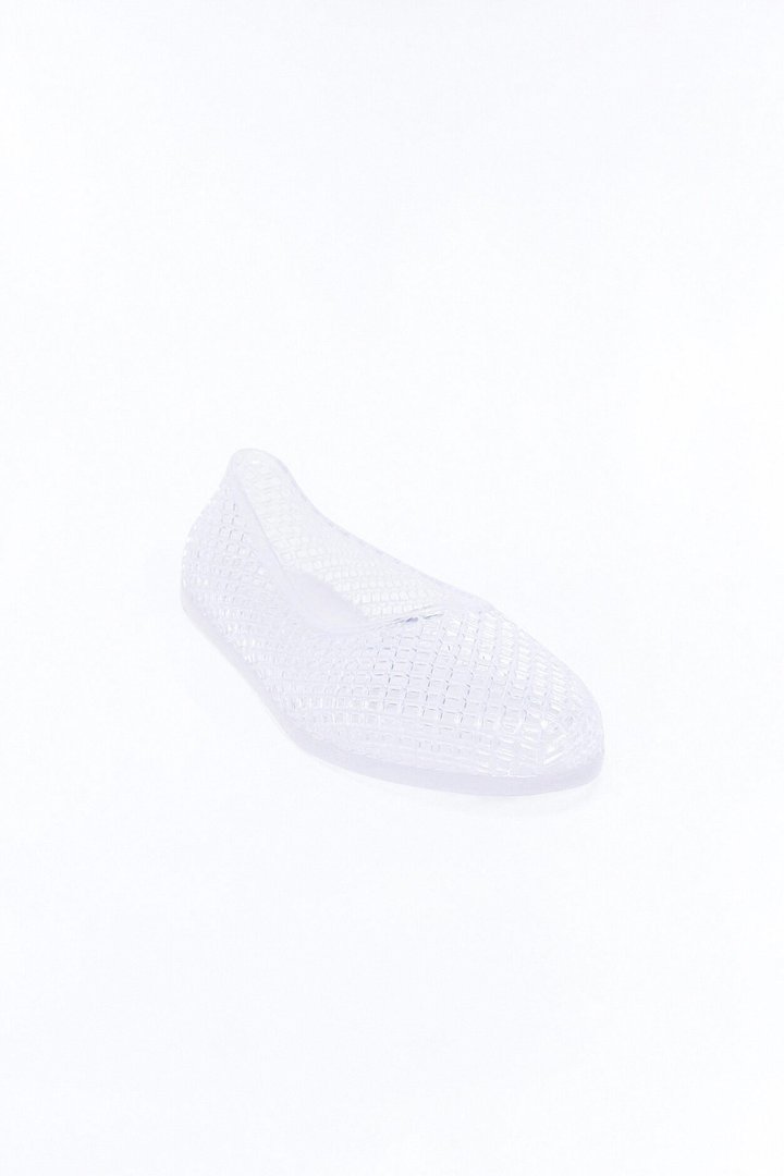 Sweets Jelly Ballet Flats - Clear