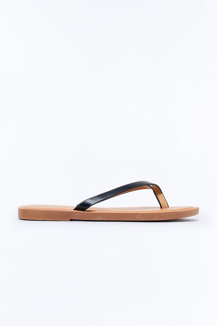 Luai Flip Flops - Black