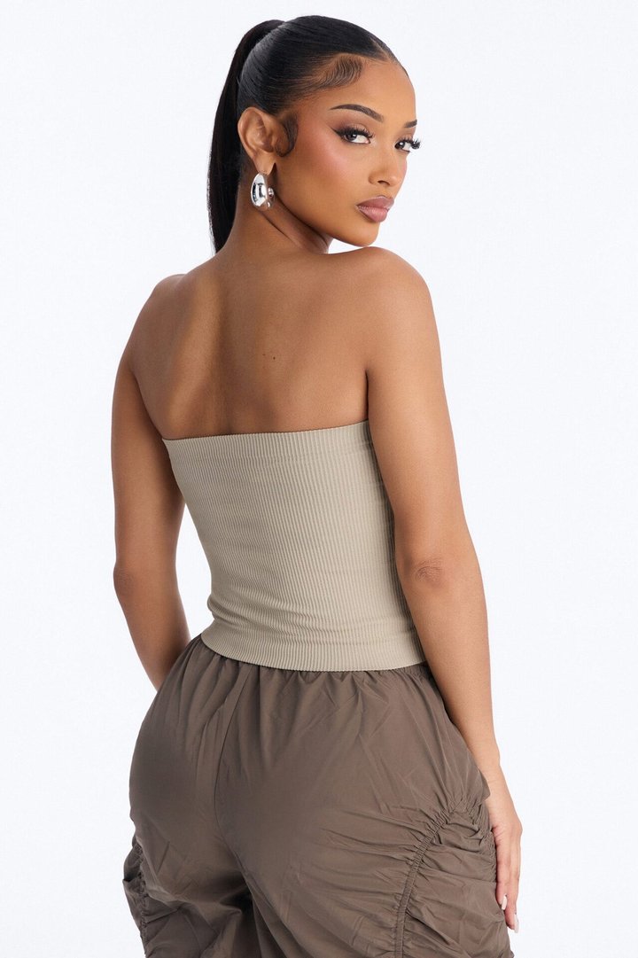 Kimberly Seamless Tube Top - Olive