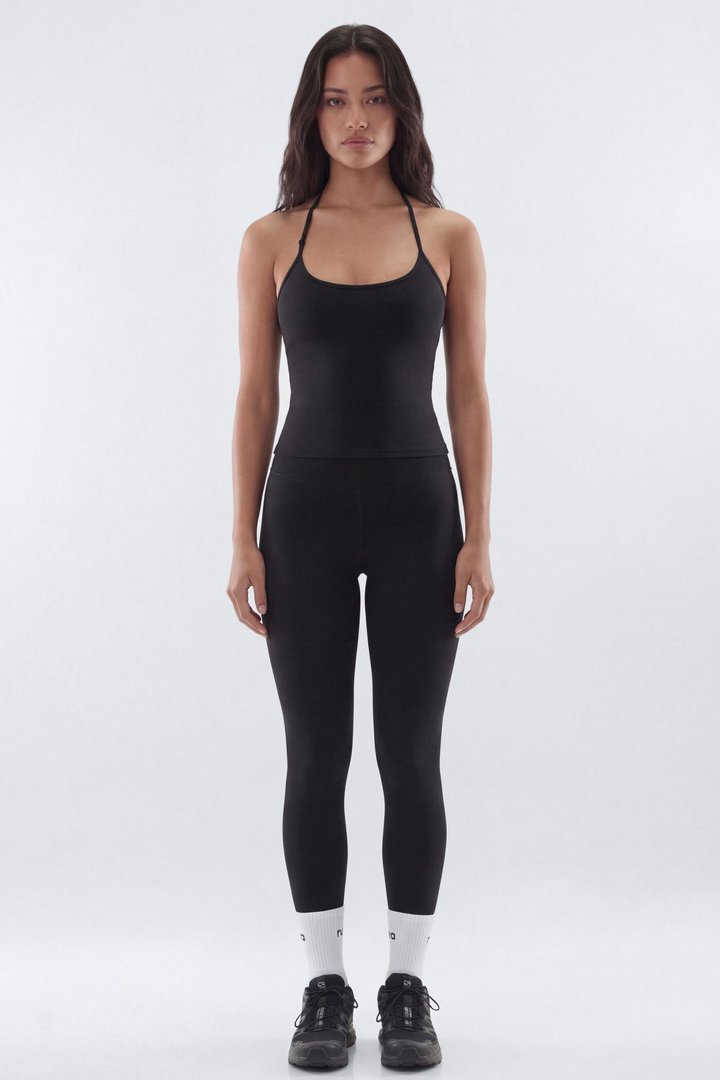 ButterSoft Adjustable Halter Tank - Black