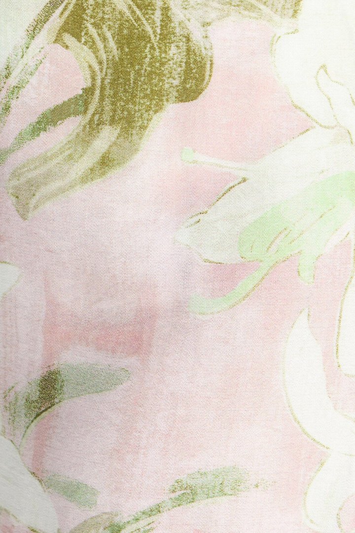 Fiona Floral Wide Leg Pant - Pink/combo