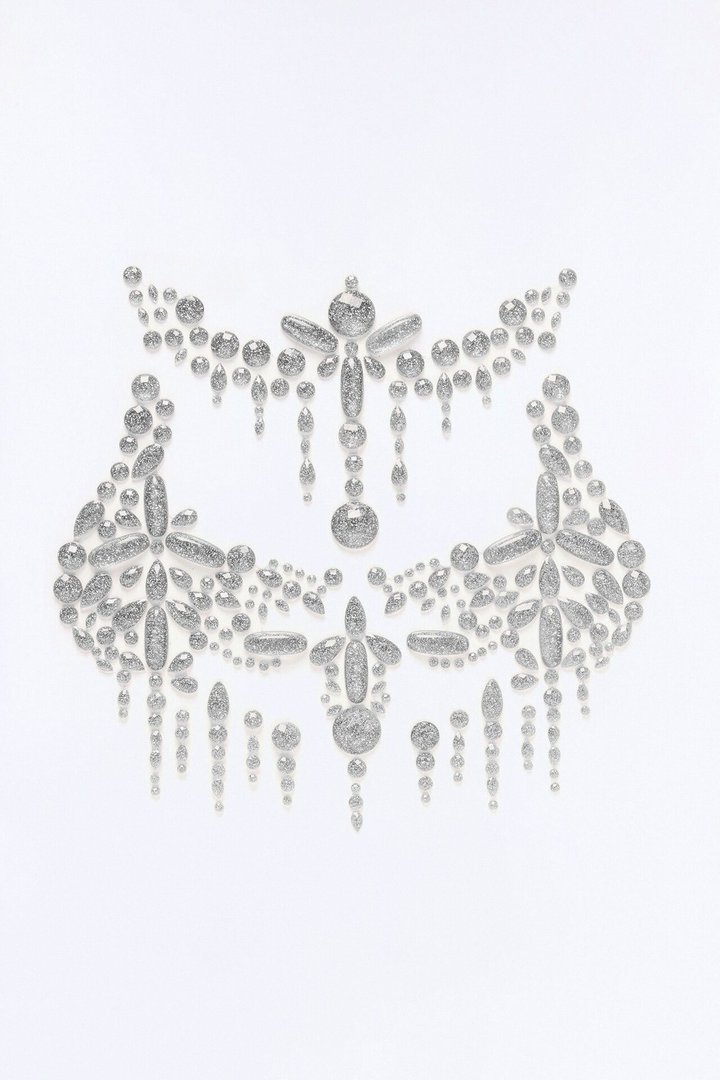 Dancing Through The Night Body Jewels - Silver