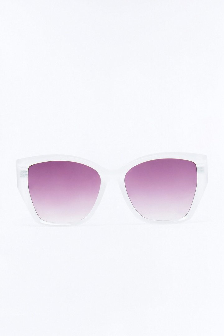 World Of Wonder Cat Eye Sunglasses - White