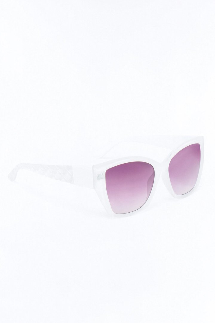 World Of Wonder Cat Eye Sunglasses - White