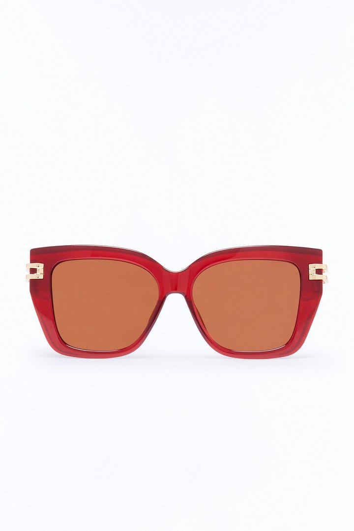 High Class Sunglasses - Red