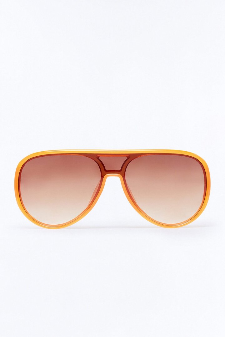 Islander Shield Sunglasses - Orange