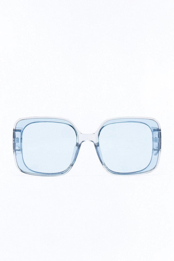 Dip In Square Sunglasses - Blue