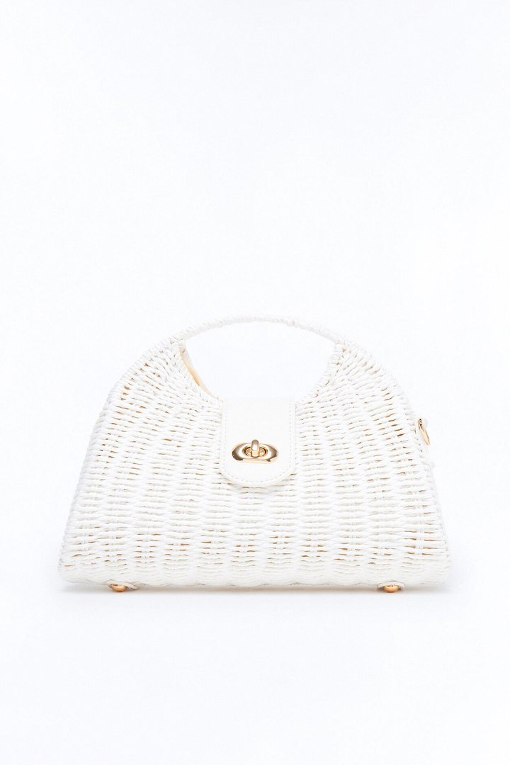 Going Out For Brunch Handbag - White