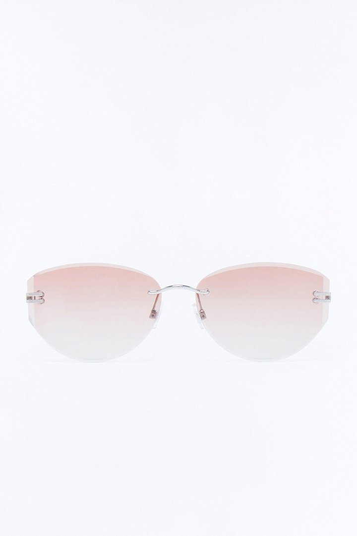 Visionary Cat Eye Sunglasses - Silver/Combo
