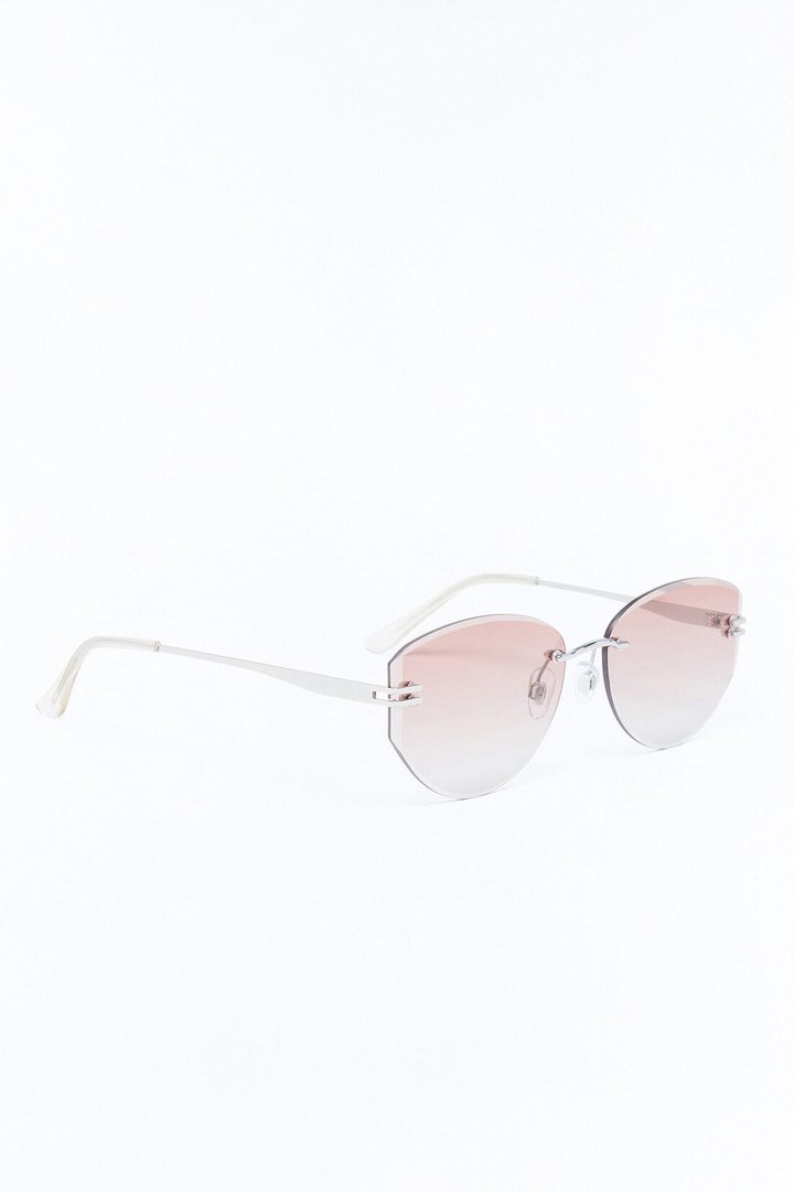 Visionary Cat Eye Sunglasses - Silver/Combo