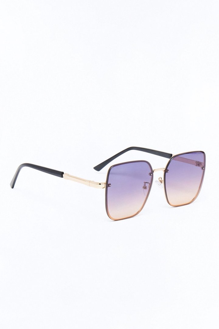 Sour Power Cat Eye Sunglasses - Brown/combo