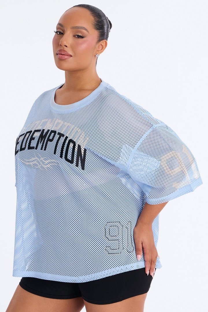 Redemption 91 Open Mesh Jersey - Light Blue