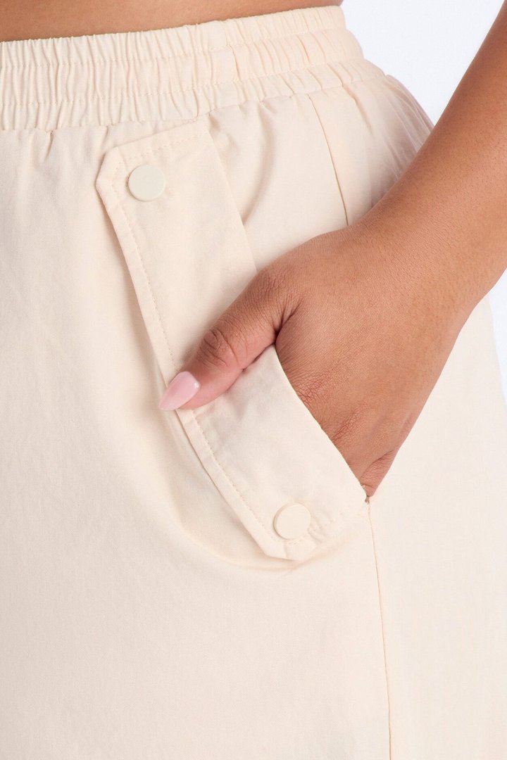 Off Duty Twill Cargo Jogger Pant 31″ - Cream