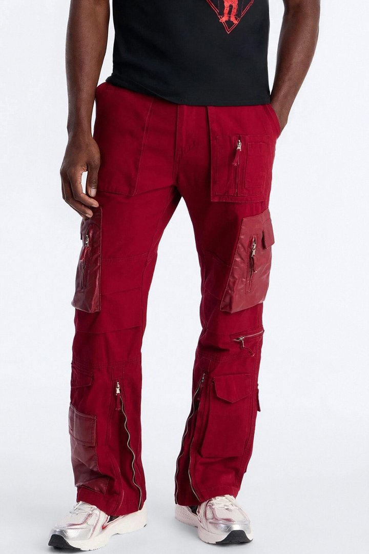 Straight Citadel Expedition Cargo Pant - Red
