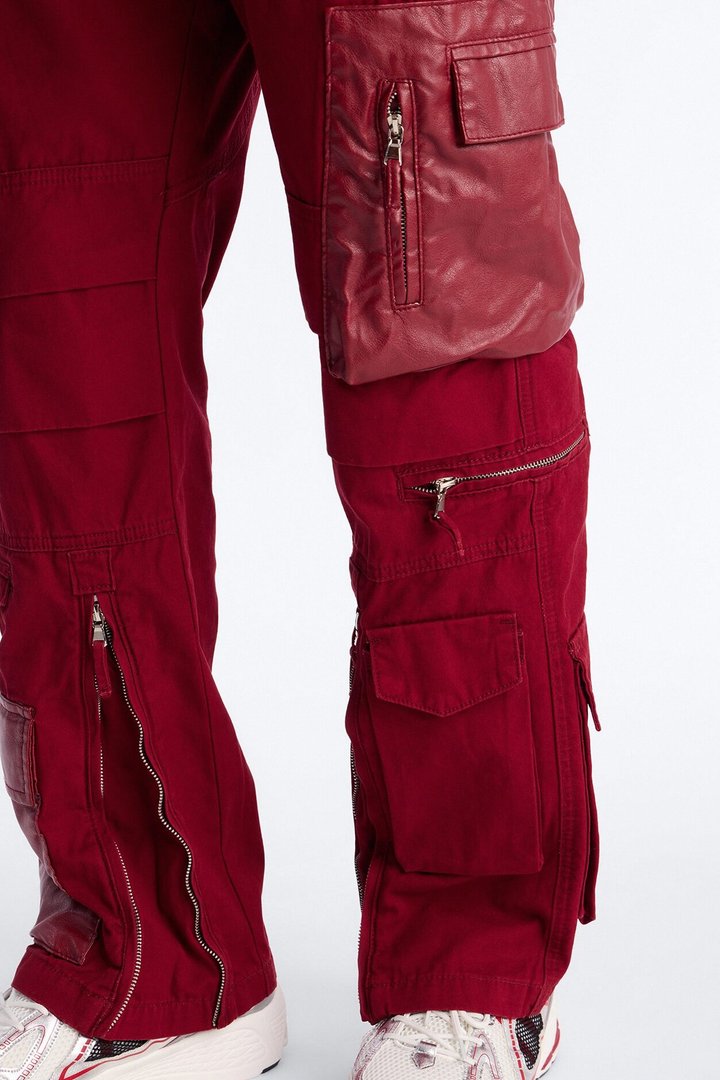 Straight Citadel Expedition Cargo Pant - Red