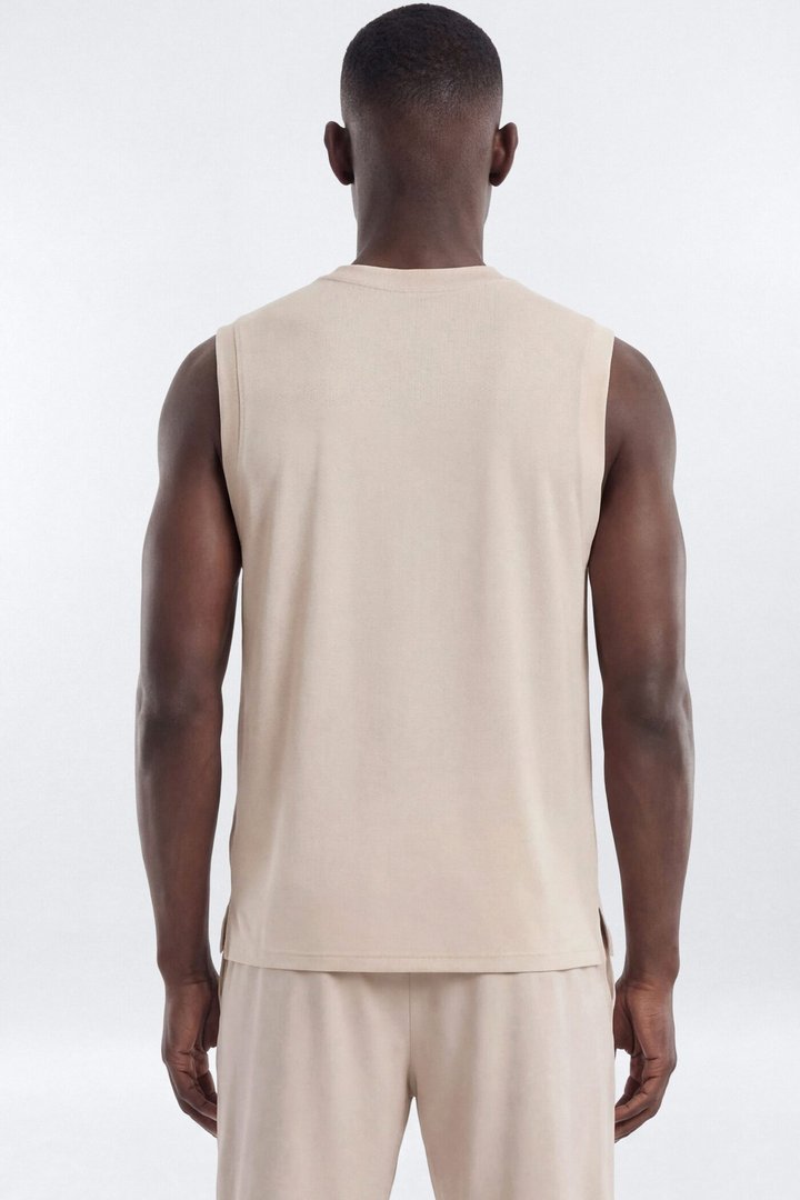 HexTech™ Active Muscle T-Shirt - Oat Milk