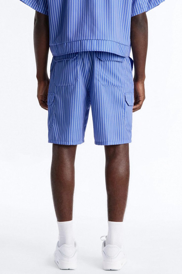 Relaxed Desert Dunes Cargo Short - Blue